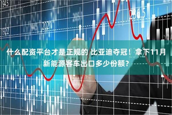 什么配资平台才是正规的 比亚迪夺冠！拿下11月新能源客车出口多少份额？